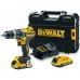 VÝPRODEJ DeWALT DCD796D2 Aku Bezuhlíková příklepová vrtačka (460W/70Nm) (2x2,0Ah/18V), Tstak PO SERVISE!!