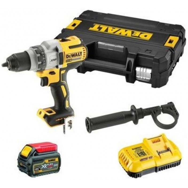 DeWALT Aku bezuhlíková vrtačka XRP 18V, 1x 9,0Ah FLEXVOLT 18/54VOLT DCD991X1 DeWALT Aku bezuhlíková vrtačka XRP 18V, 1x 9,0Ah FLEXVOLT 18/54VOLT DCD991X1