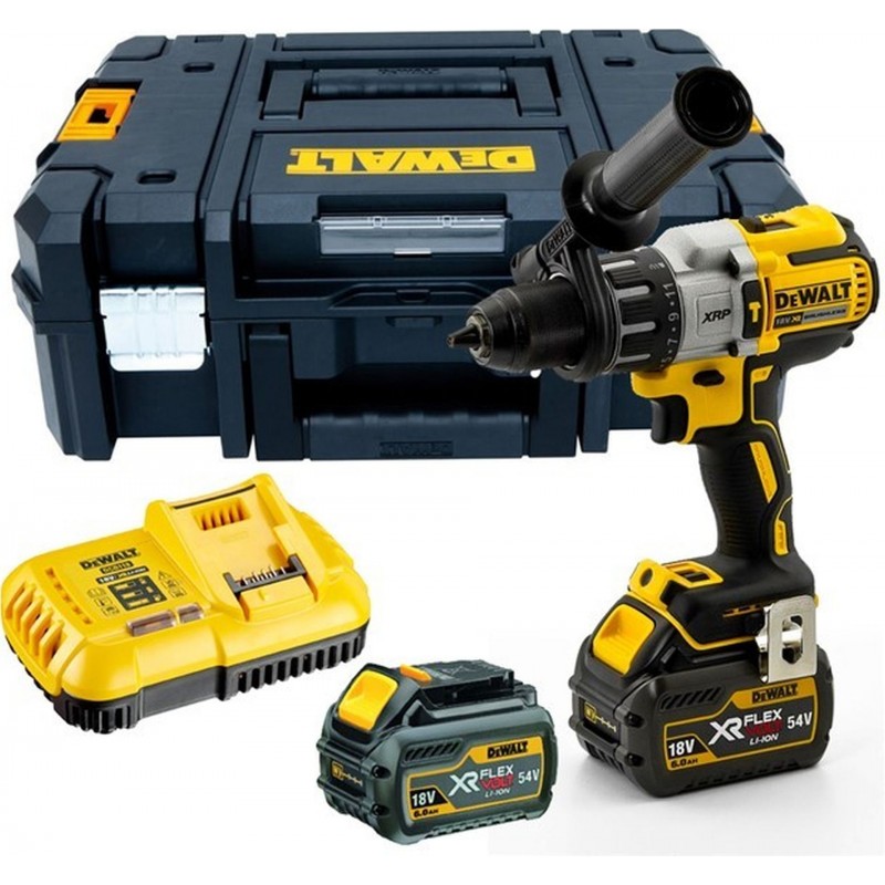 DeWALT DCD996T2 Aku příklepová vrtačka (18V/2x6,0Ah) kufr Tstak DeWALT DCD996T2 Aku příklepová vrtačka (18V/2x6,0Ah) kufr Tstak