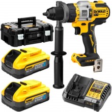 DeWALT DCD999H2T Aku příklepová vrtačka (126Nm/18V/2x5,0Ah PowerStack) kufr Tstak