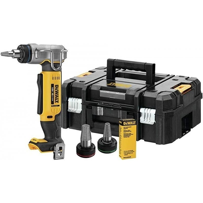 DeWALT DCE400NT Aku expandér trubek (18V/bez aku a nabíječky), Tstak DeWALT DCE400NT Aku expandér trubek (18V/bez aku a nabíječky), Tstak