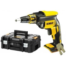 DeWALT DCF620NT Aku bezuhlíkový šroubovák na sádrokarton 1/4" XR (30Nm/18V/bez aku) kufr Tstak