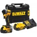 DeWALT DCF850P2T Aku rázový utahovák 1/4" (205Nm/18V/2x5,0Ah) kufr Tstak