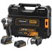 DeWALT DCF85ME2GT Aku rázový utahovák McLaren 1/4" (206Nm/18V/2x1,7Ah) kufr Tstak