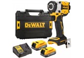 DeWALT DCF921E2T Aku rázový utahovák 1/2" (406 Nm/18V/2x1,7Ah PowerStack) kufr Tstak