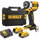 DeWALT DCF921E2T Aku rázový utahovák 1/2" (406 Nm/18V/2x1,7Ah PowerStack) kufr Tstak