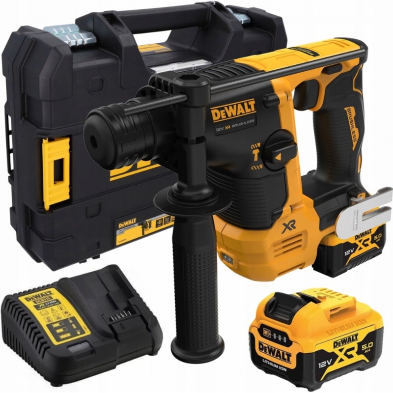 DeWALT DCH072P2 Aku vrtací kladivo SDS-Plus (12V/2x5,0Ah) Tstak DeWALT DCH072P2 Aku vrtací kladivo SDS-Plus (12V/2x5,0Ah) Tstak