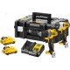 DeWALT DCK2110L2T Aku kombo sada DCD701 + DCF801 (12V/2 x 3,0 Ah) kufr Tstak