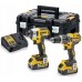 VÝPRODEJ DeWALT DCK266P2T 18V XR kombo sada (DCD796,DCF887,2 x DCB184, DCB115, TSTAK II) POŠKOZENÝ KUFR!!