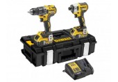 DeWALT DCK266P2 Aku. sada vrtačka DCD796 +rázový utahovák DCF887 1/4" (18V/2x5,0Ah)+Tough System