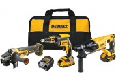 DeWALT DCK308DM Aku kombo sada (DCF620+DCH133+DCG405+18V/1x2,0/4,0Ah) Taška