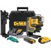DeWALT DCLE34035D1 Aku multi laser 3x360° zelený s dalkovým ovládáním (18V/2,0Ah) T-stak