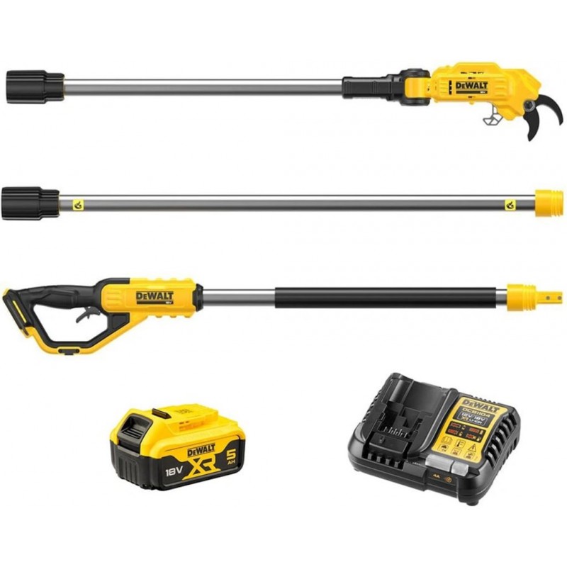DeWALT DCMPP569P1 Nůžky na větvě s prodlouženou rukojetí XR, (18V/1× 5,0 Ah) DeWALT DCMPP569P1 Nůžky na větvě s prodlouženou rukojetí XR, (18V/1× 5,0 Ah)