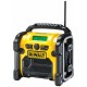 DeWALT DCR020 Aku rádio LI-ION 10,8 - 18 V + 220V + USB Nabíječka externích zařízení