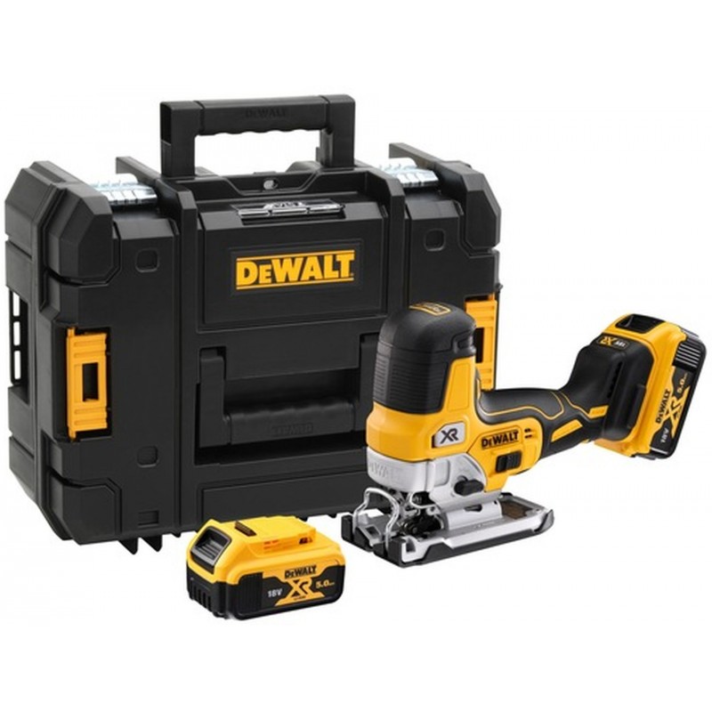 DeWALT DCS335P2 Aku přímočará pila XR (18V/2x5,0Ah) kufr Tstak DeWALT DCS335P2 Aku přímočará pila XR (18V/2x5,0Ah) kufr Tstak