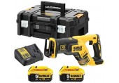 DeWALT DCS367P2 Aku mečová pila XR (18V/2x5,0Ah) kufr Tstak