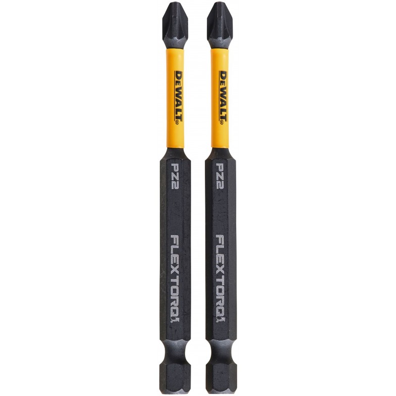 DeWALT DT70566T Sada bitů Pz2 x 89 mm - 2 ks DeWALT DT70566T Sada bitů Pz2 x 89 mm - 2 ks
