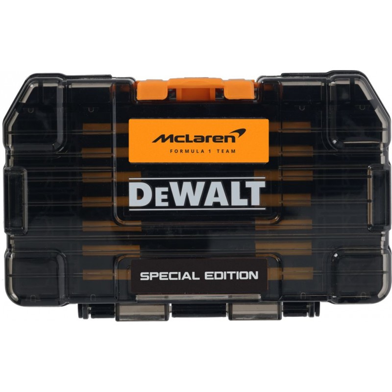 DeWALT DT70902T McLaren Sada šroubovacích bitů pro rázová nářadí - 28 ks DeWALT DT70902T McLaren Sada šroubovacích bitů pro rázová nářadí - 28 ks