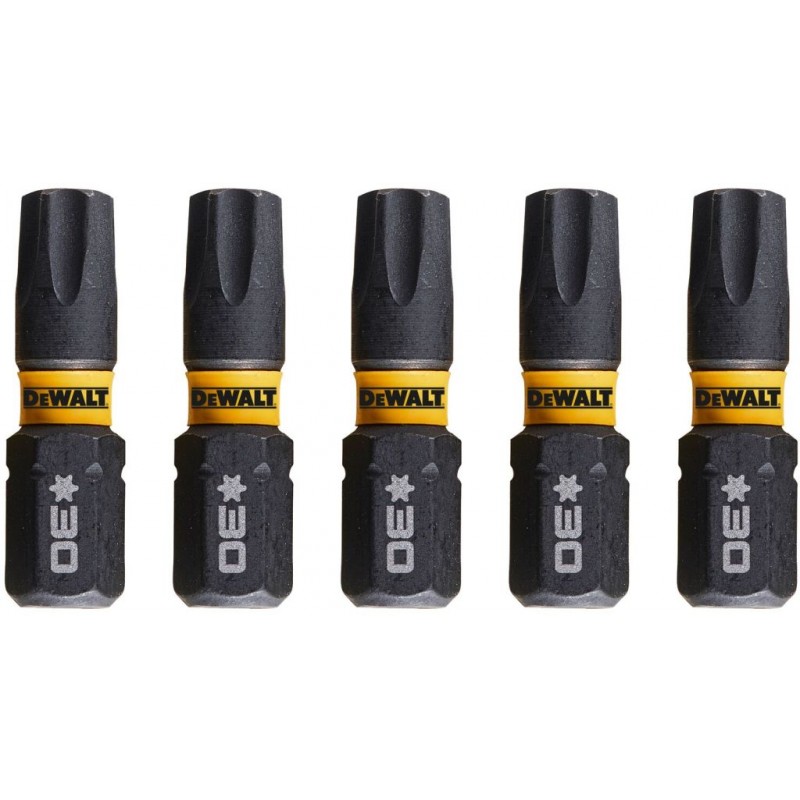 DeWALT DT7384T Sada bitů T30 x 25 mm - 5 ks DeWALT DT7384T Sada bitů T30 x 25 mm - 5 ks