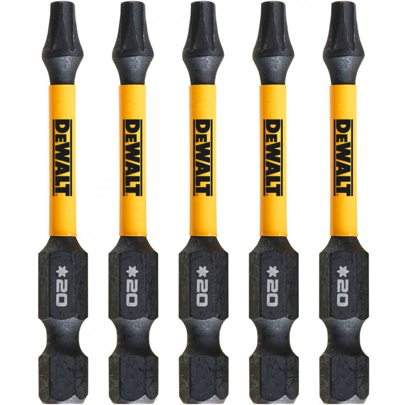 DeWALT DT7395T Sada bitů T20 x 57 mm - 5 ks DeWALT DT7395T Sada bitů T20 x 57 mm - 5 ks