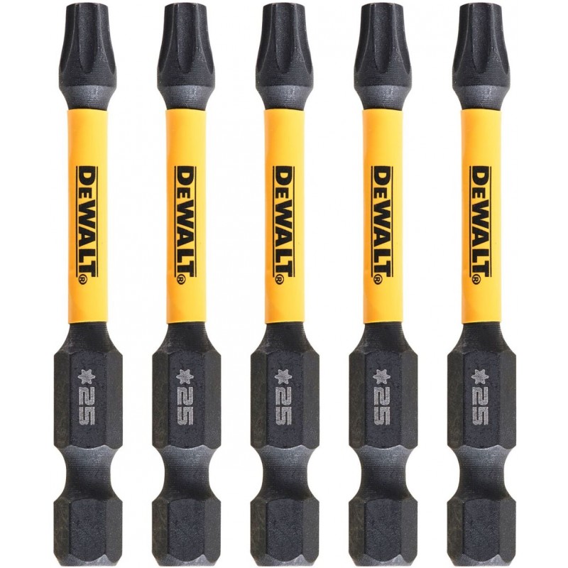DeWALT DT7396T Sada bitů T25 x 50 mm - 5 ks DeWALT DT7396T Sada bitů T25 x 50 mm - 5 ks
