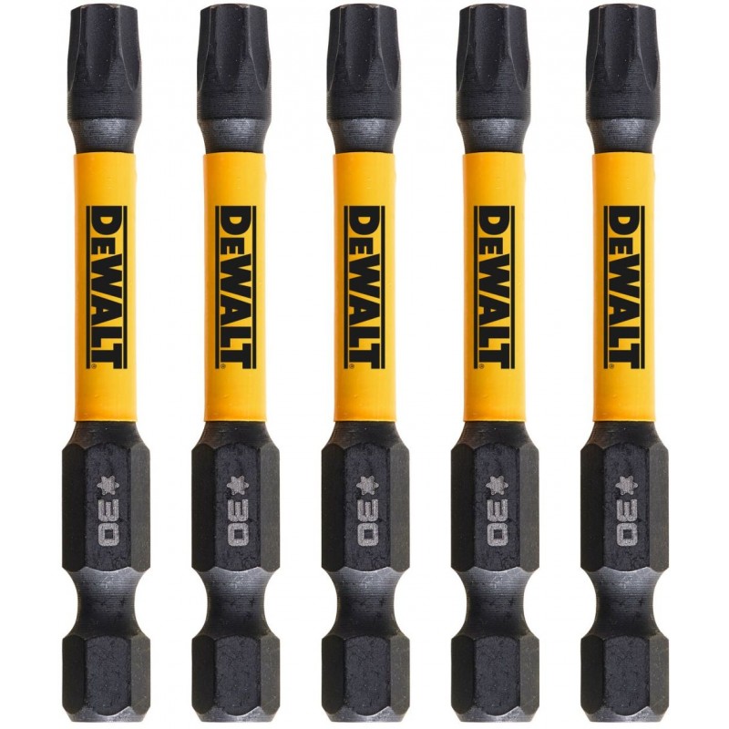 DeWALT DT7398T Sada bitů T30 x 57 mm - 5 ks DeWALT DT7398T Sada bitů T30 x 57 mm - 5 ks