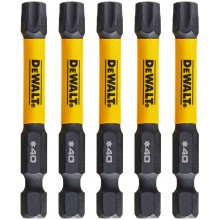 DeWALT DT7399T Sada bitů T40 57 mm - 5 ks