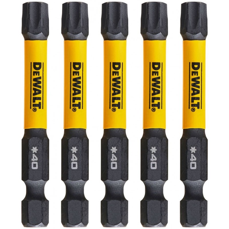 DeWALT DT7399T Sada bitů T40 57 mm - 5 ks DeWALT DT7399T Sada bitů T40 57 mm - 5 ks