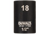 DeWALT DT7536 Extreme Impact Nástrčná hlavice 1/2“ krátká, 18 mm