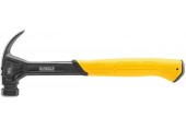 DeWALT DWHT51002 Ocelové tesařské kladivo 454 g, zahnutý nos, hladká hlava