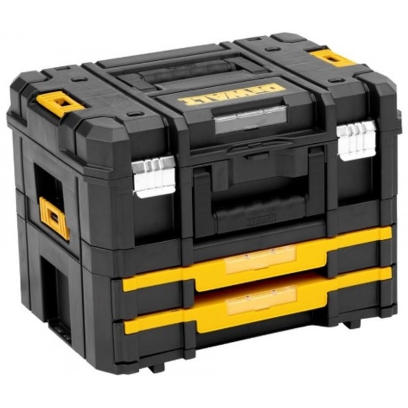 DeWALT TSTAK COMBO KIT II+IV kufr, úložný systém DWST1-70702 DeWALT TSTAK COMBO KIT II+IV kufr, úložný systém DWST1-70702