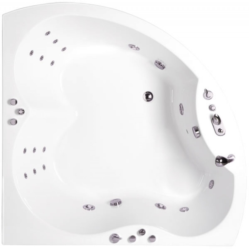 TEIKO Vana Diamant rohová 149x149 cm - HTP systém ECO HYDRO V211149N04T02211 TEIKO Vana Diamant rohová 149x149 cm - HTP systém ECO HYDRO V211149N04T02211