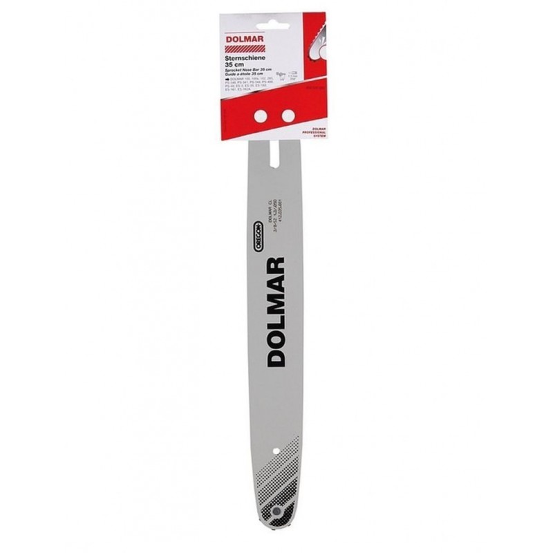 DOLMAR 958500044 Lišta 45cm, 3/8", 1,5mm = old 411909650=new191G51-7
