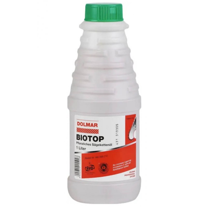 DOLMAR BIOTOP 980008210 olej na mazání řetězu 1l 980008210 DOLMAR BIOTOP 980008210 olej na mazání řetězu 1l 980008210
