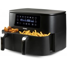 DOMO Dvojitá horkovzdušná fritéza 3+6l, digitální DO546FR