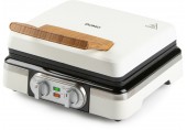 DOMO Vaflovač 4x7 s termostatem a časovačem, (1520W), bílý DO9280W