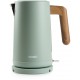 DOMO WOOD YOU Rychlovarná konvice (1,7l/2200W) nerez, zelená DO9282WK