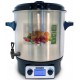 DOMO Zavařovací hrnec nerezový s LCD, 27l 2000W DO42325PC