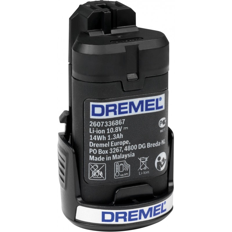 DREMEL 875 10,8 V Lithium-iontový akumulátor 26150875JA DREMEL 875 10,8 V Lithium-iontový akumulátor 26150875JA