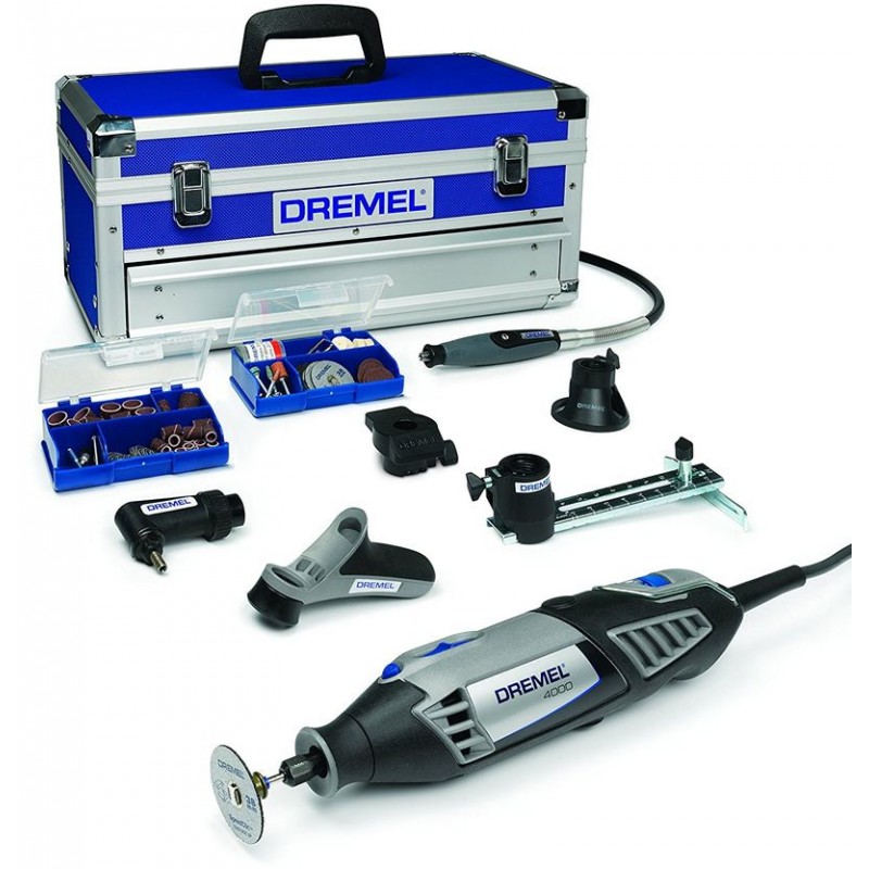 DREMEL 4000 Platinum Edition 128 ks příslušenství F0134000KE DREMEL 4000 Platinum Edition 128 ks příslušenství F0134000KE