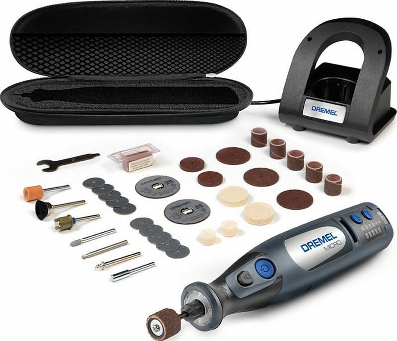 DREMEL Micro 8050-35 Aku mikrobruska + 35 ks příslušenství F0138050JG