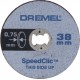 DREMEL SpeedClic - řezný kotouček extra tenký 2615S409JB