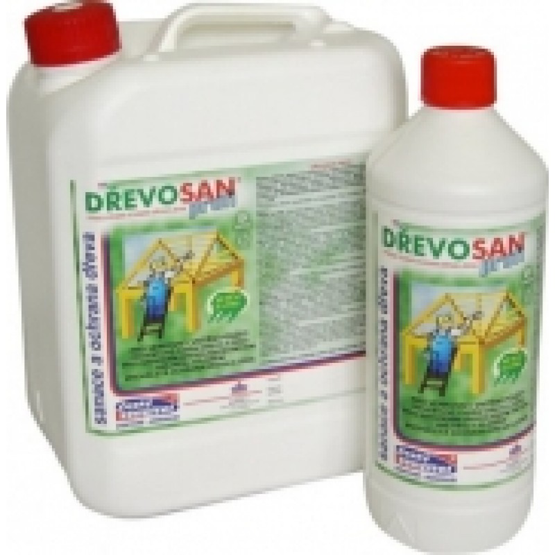 DŘEVOSAN impregnační prostředek na dřevo 5 kg, čirý