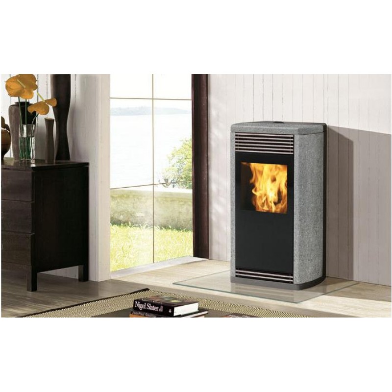EDILKAMIN IDROFLEXA C krbová kamna na pelety s výměníkem, 11,3kW, mastek 755710