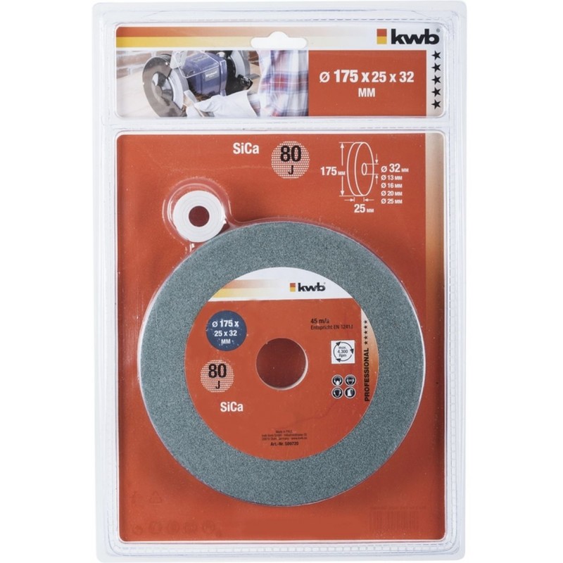 EINHELL Kotouč brusný k dvoukotoučové brusce 175x25 zrnitost 80 KWB 509720 EINHELL Kotouč brusný k dvoukotoučové brusce 175x25 zrnitost 80 KWB 509720
