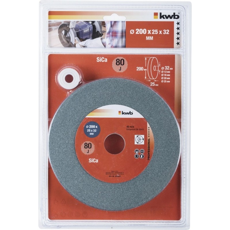 EINHELL Kotouč brusný k dvoukotoučové brusce 200x25 zrnitost 80 KWB 509820 EINHELL Kotouč brusný k dvoukotoučové brusce 200x25 zrnitost 80 KWB 509820