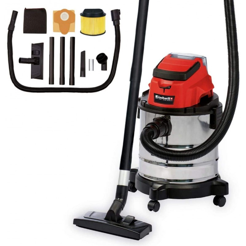 Einhell TC-VC 18/20 Li S-Solo Aku vysavač na mokré a suché vysávání 2347130