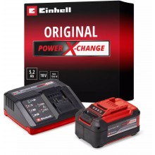 Einhell PXC Startovací sada (5,2Ah/4A) Fastcharger 4512114