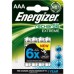 ENERGIZER Nabíjecí tužkové baterie NiMH EXT 800 mAh 4xAAA 35038512