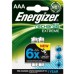 ENERGIZER Nabíjecí tužkové baterie NiMH EXT 800 mAh 2xAAA 35038513